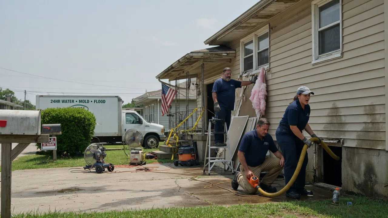 Water Damage Repair in Hopedale, OH near me
